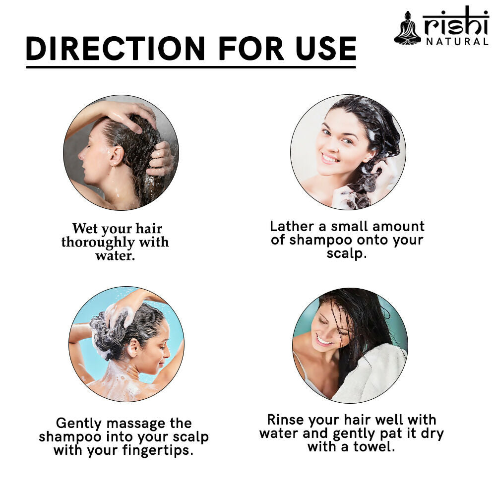 Copy of ANTI GREY HAIR SHAMPOO DRECTION FOR USE