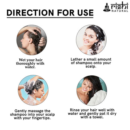 Copy of ANTI GREY HAIR SHAMPOO DRECTION FOR USE