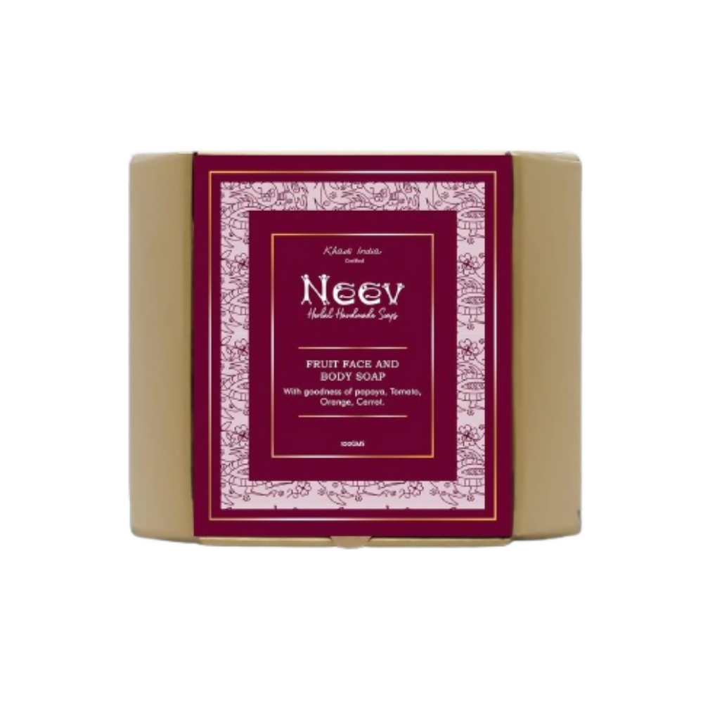 Neev Herbal Handmade Soaps Fruit Face And Body - Distacart