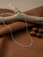 Thumbnail for NVR Men's Silver Plated Stainless Steel Chain - Distacart