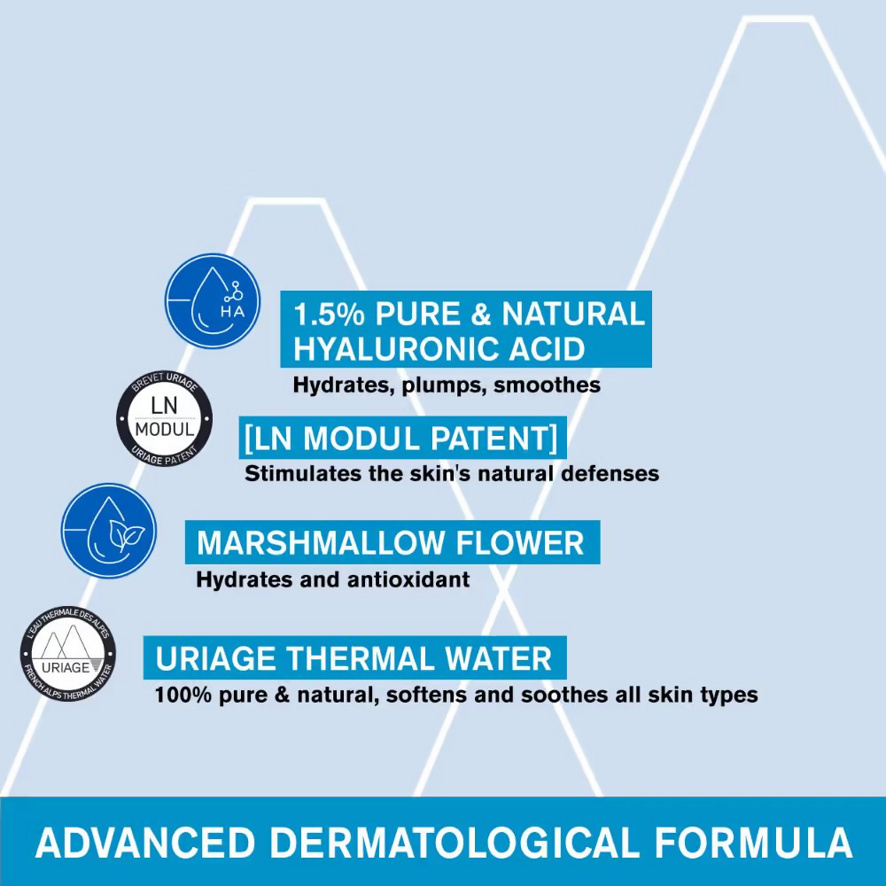 Uriage Eau Thermale Hydration Booster Serum - Distacart