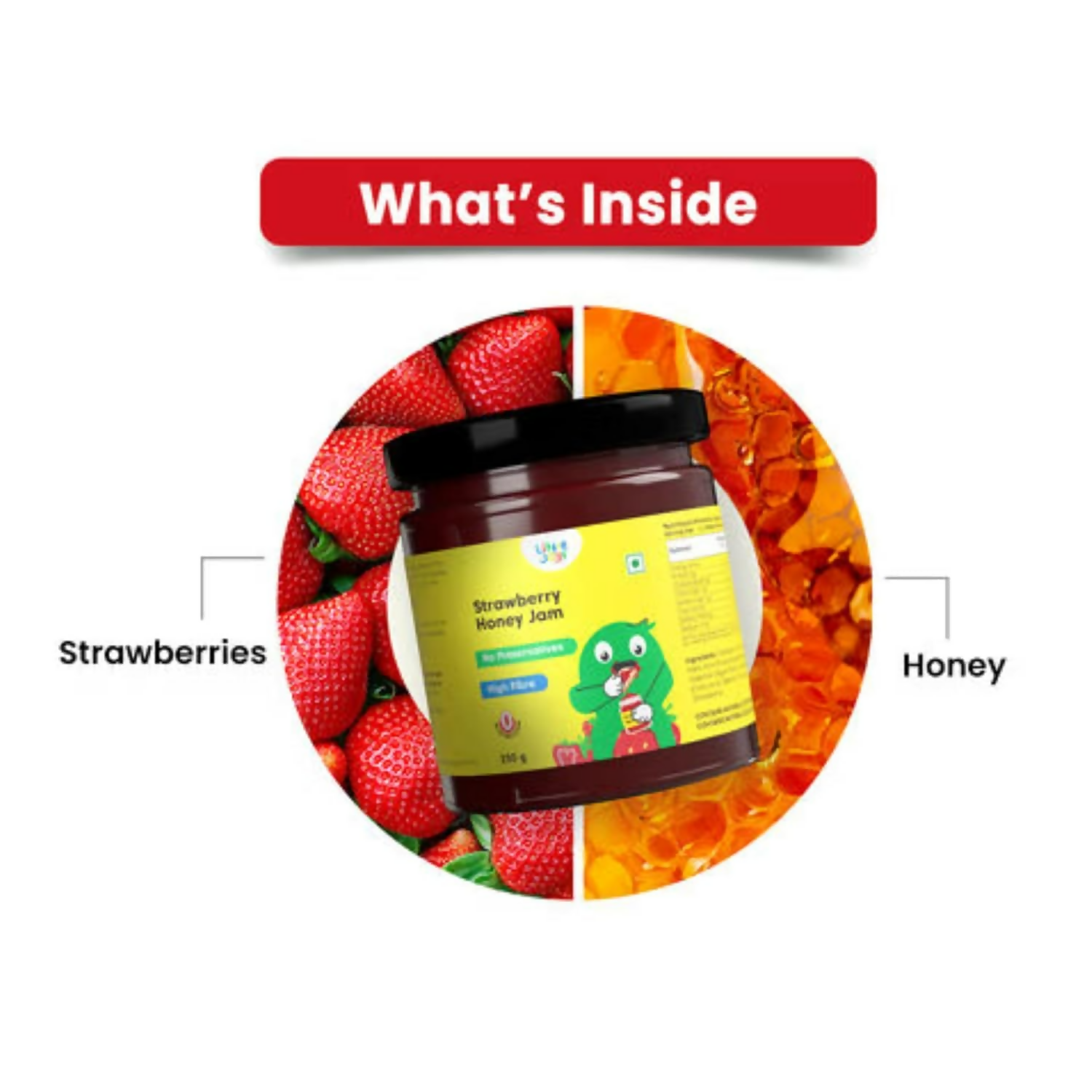 Little Joys Strawberry Honey Jam - Distacart