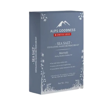 Alps Goodness Sea Salt Exfoliating Manicure Pedicure Kit - Distacart