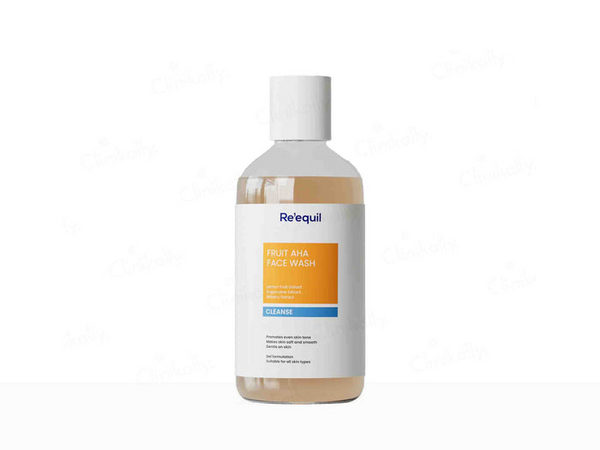 Re'equil Fruit AHA Face Wash - Distacart