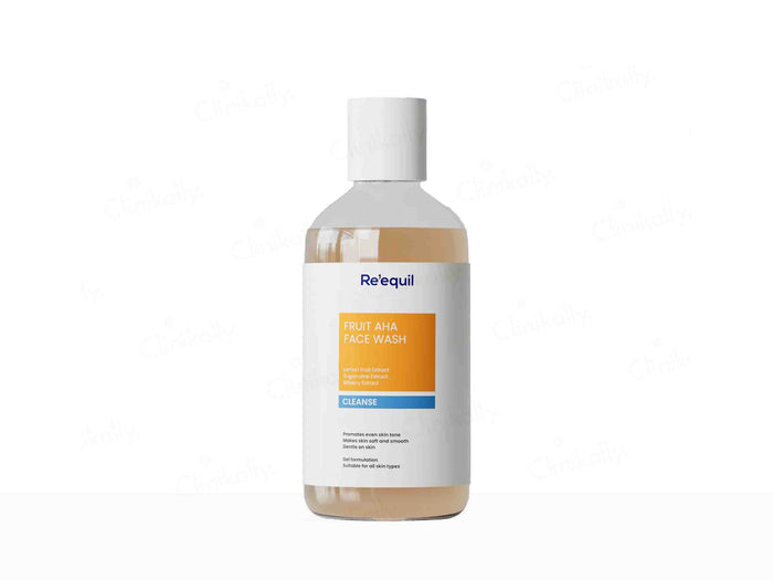 Re'equil Fruit AHA Face Wash - Distacart