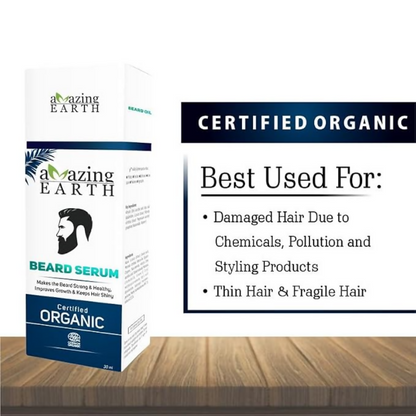 Amazing Earth Beard Serum & Beard Wash - Dista
