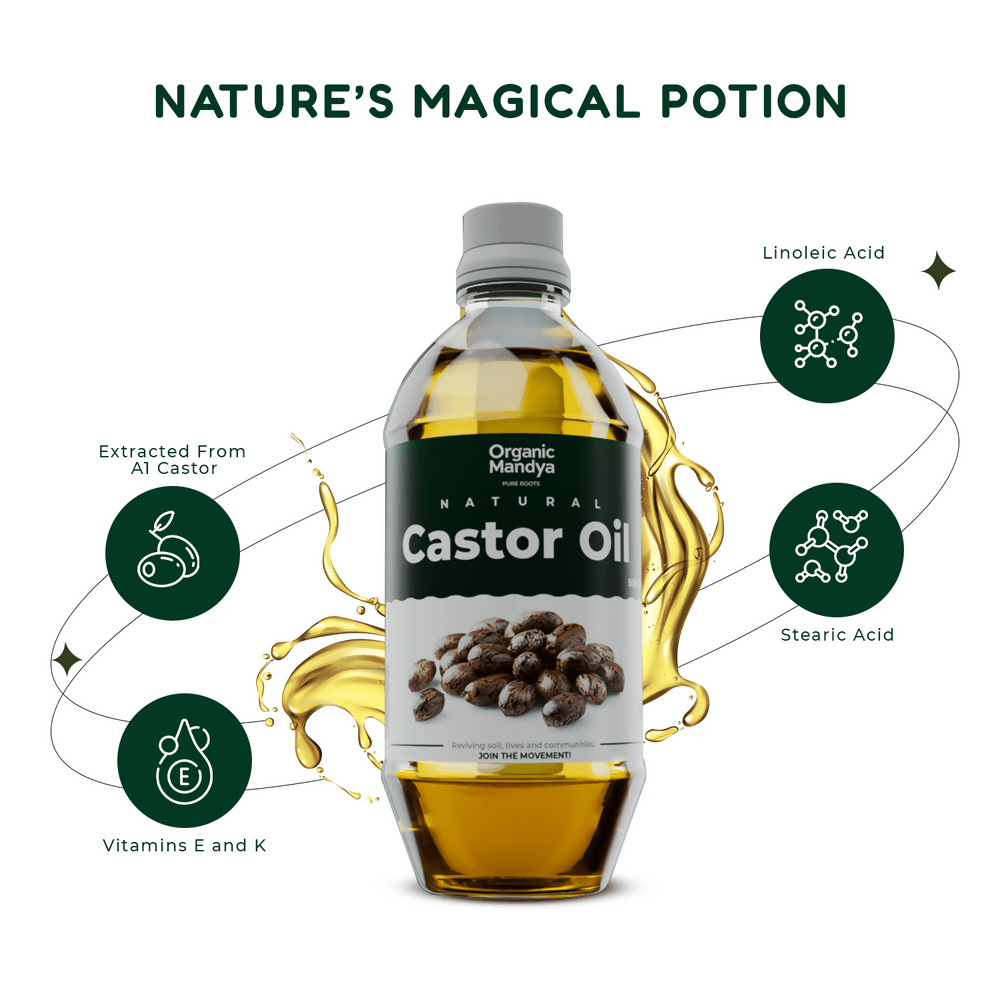 Organic Mandya Castor Oil - Distacart