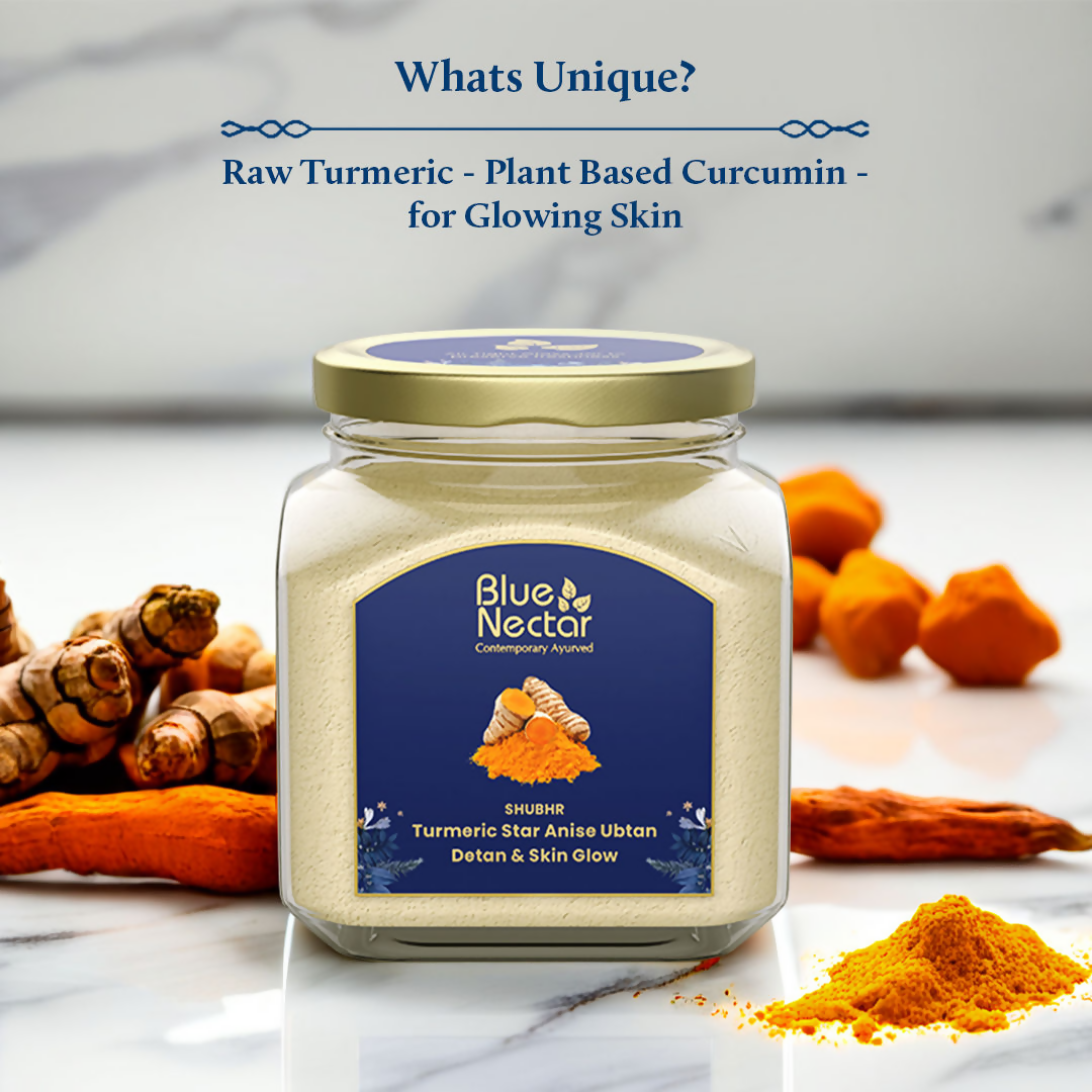 Blue Nectar Turmeric Star Anise Ubtan Face Pack - Distacart