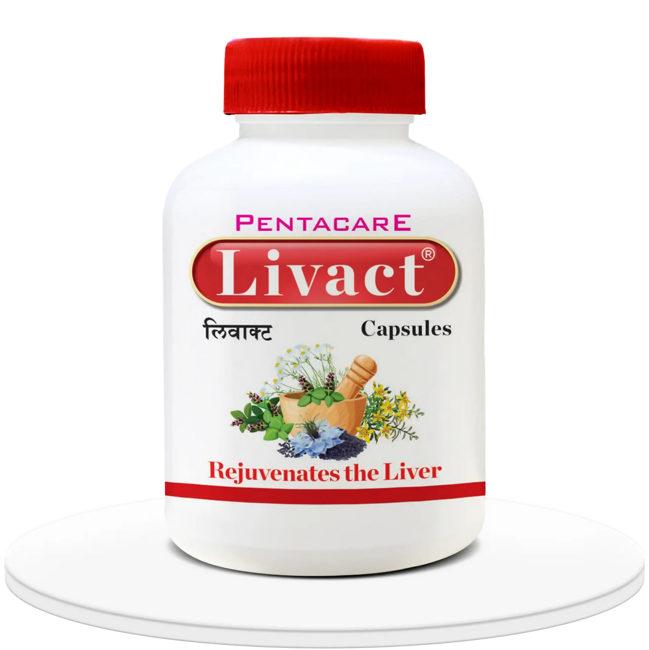 Pentacare Ayurveda Livact Capsules - Distacart