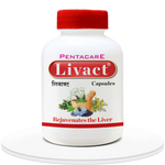 Thumbnail for Pentacare Ayurveda Livact Capsules