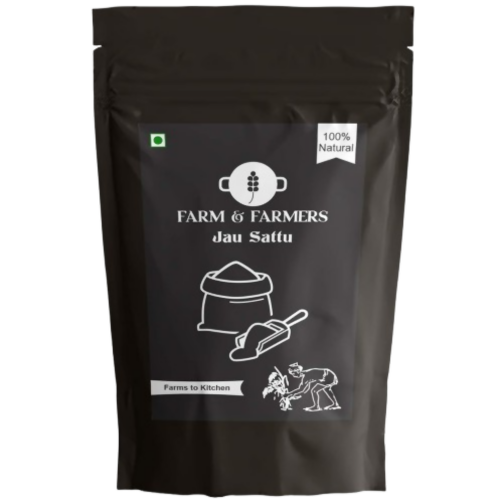 Farm & Farmers Organic Jau Sattu Flour - Distacart
