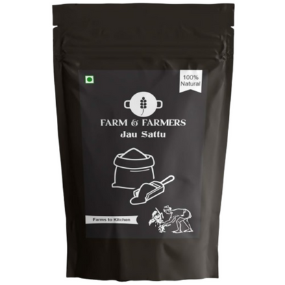 Farm & Farmers Organic Jau Sattu Flour - Distacart