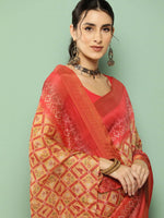 Thumbnail for Ahalyaa Women's Traditional wear Saree - Mustard - Distacart