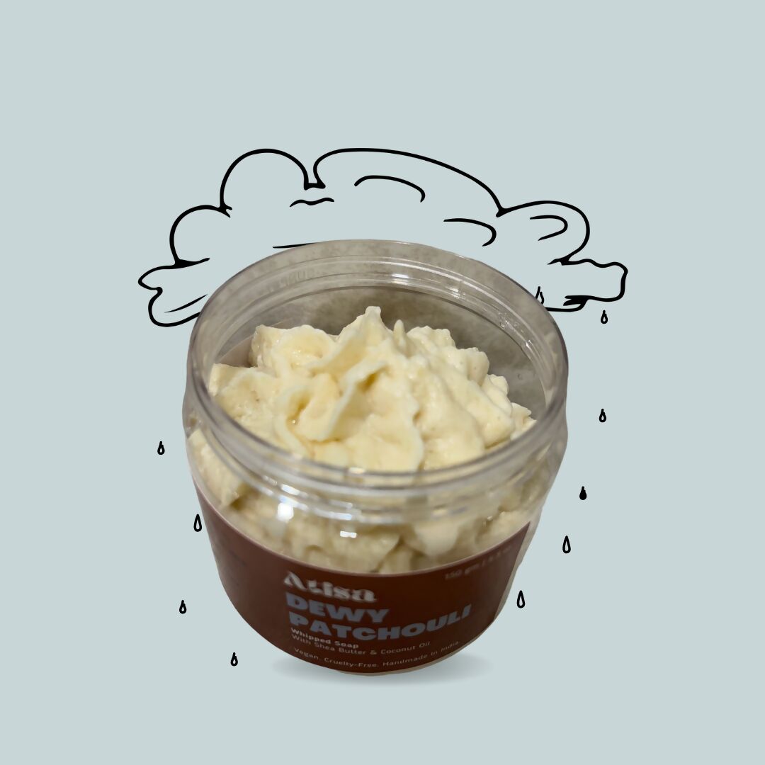 Atisa Dewy Patchouli Whipped Soap - Distacart