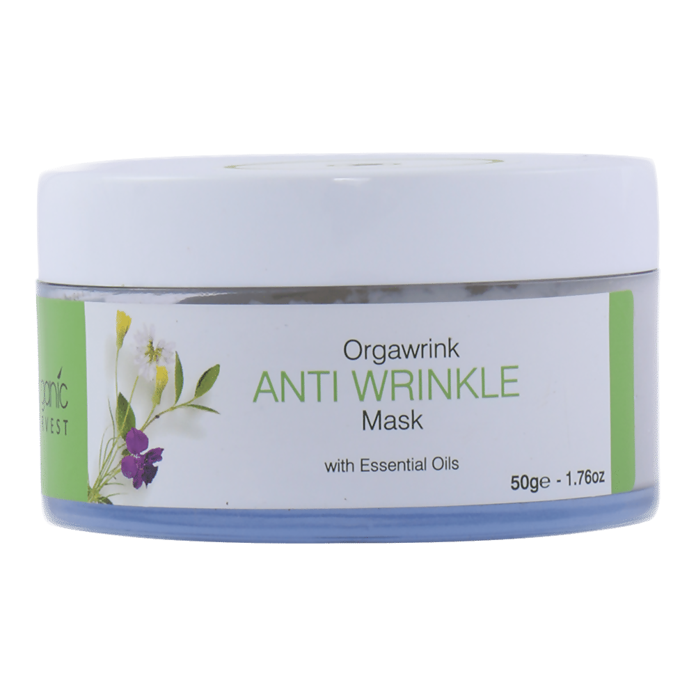 Organic Harvest Orgawrink Anti Wrinkle Mask With Essential Oils - Distacart