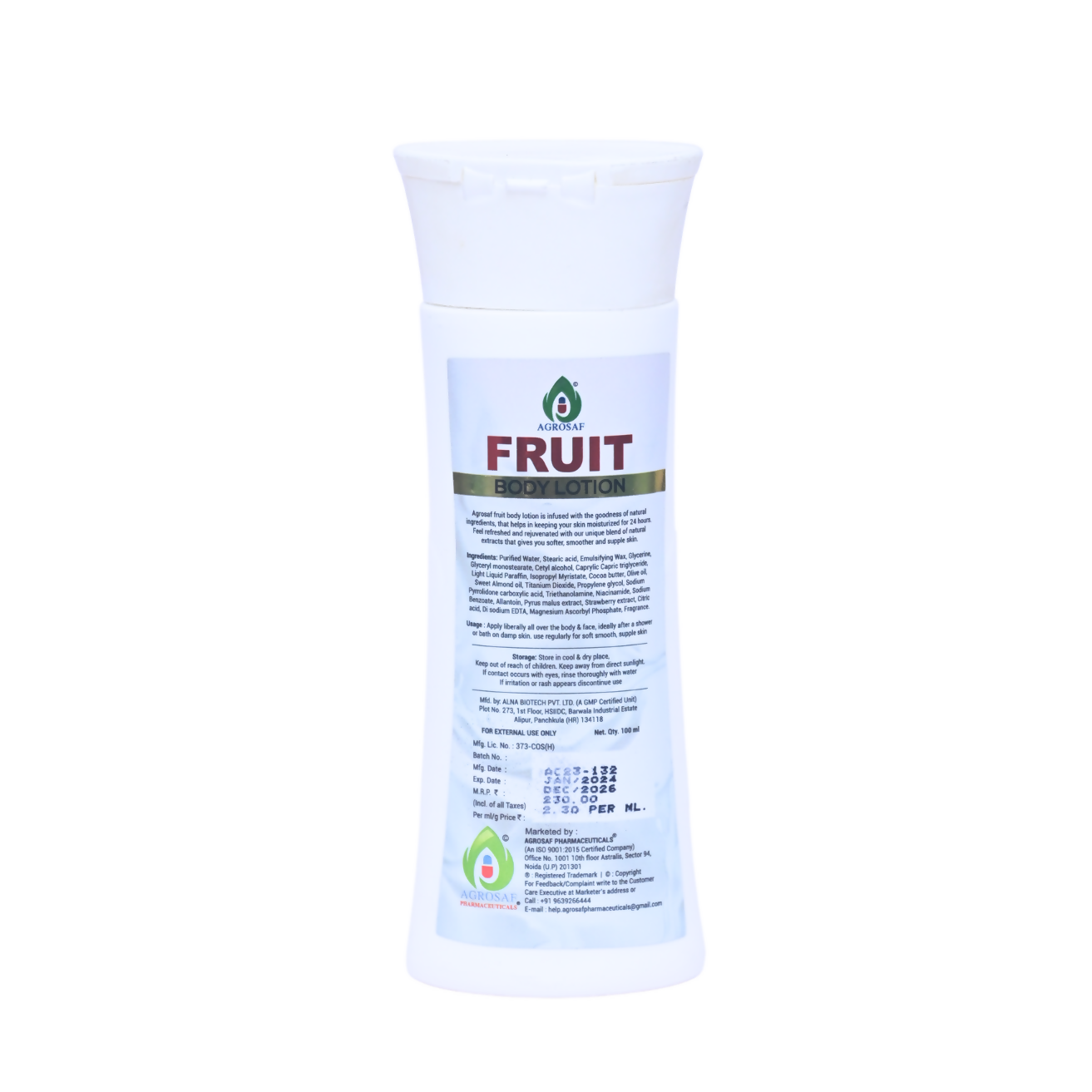 Agrosaf Fruit Body Lotion - Dista