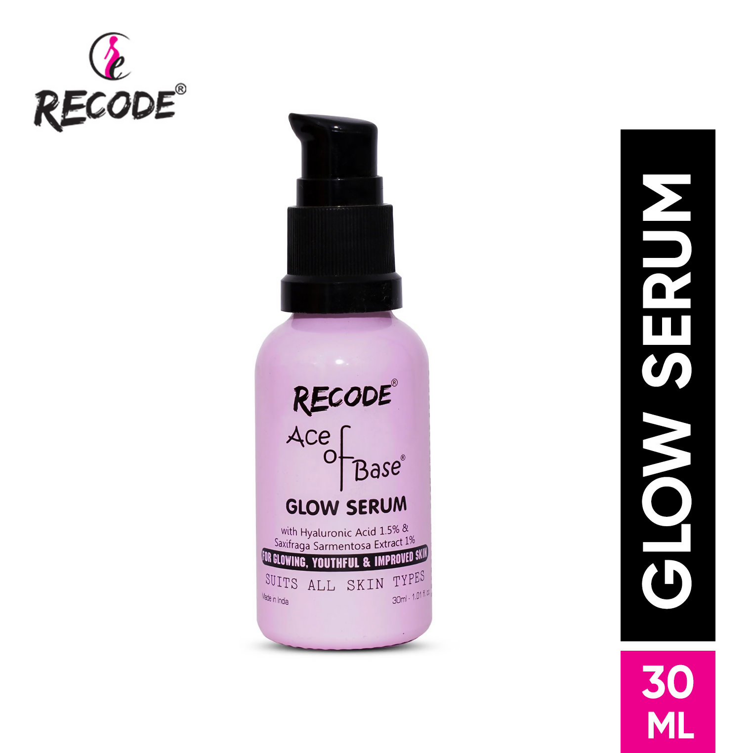 Recode Ace Of Base Glow Face Serum - Distacart