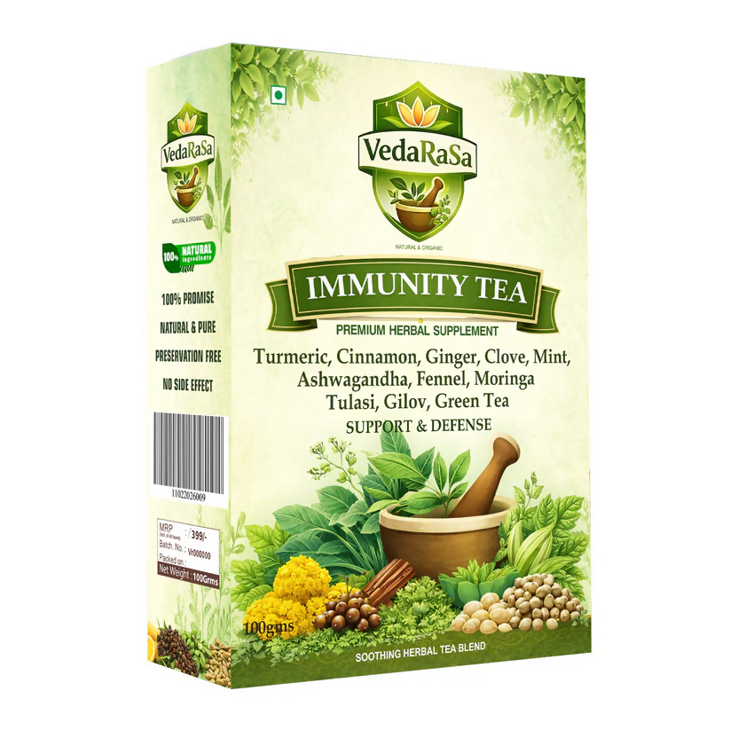 VedaRasa Herbal Immunity Tea Powder - Distacart