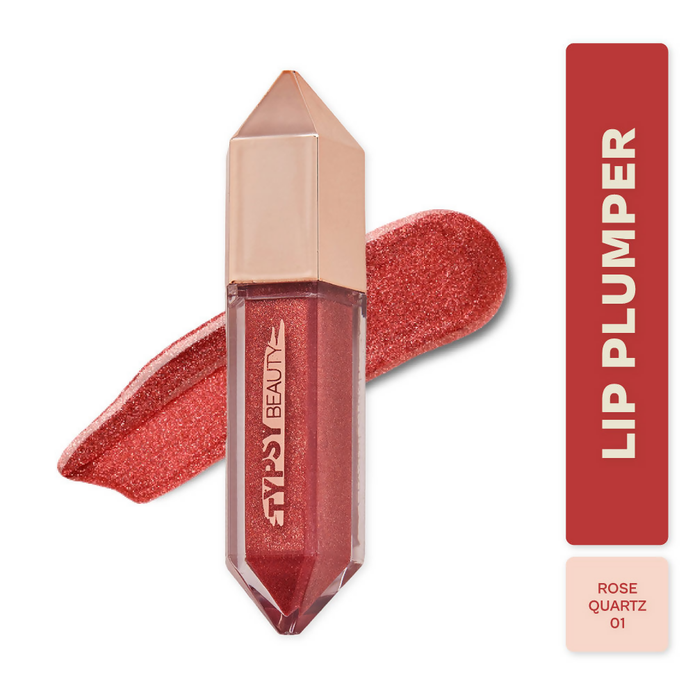 Typsy Beauty Crystal Crush Plumping Gloss Xl - Rose Quartz 01 - Distacart