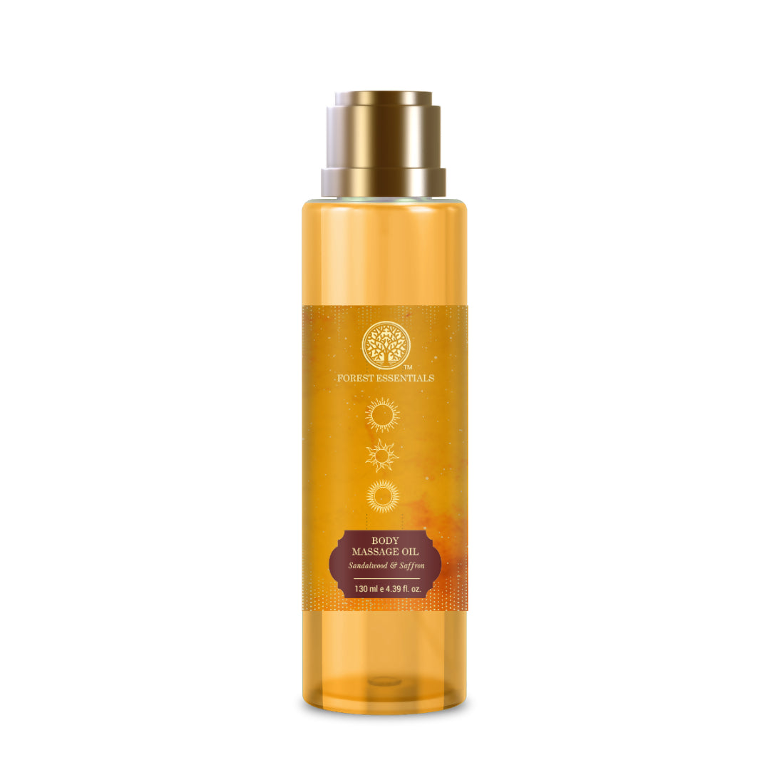 Forest Essentials Body Massage Oil Sandalwood & Saffron - Distacart