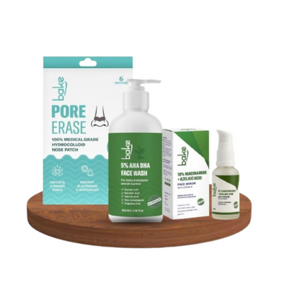 Bake 2% Salicylic Acid Pore Erase Nose Strips - Pore Erase Combo - Distacart