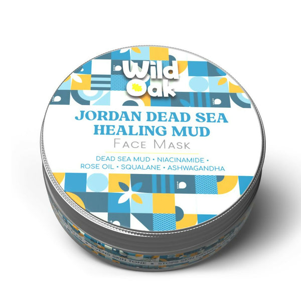 Wild Oak Jordan Dead Sea Healing Mud Face Mask - Distacart