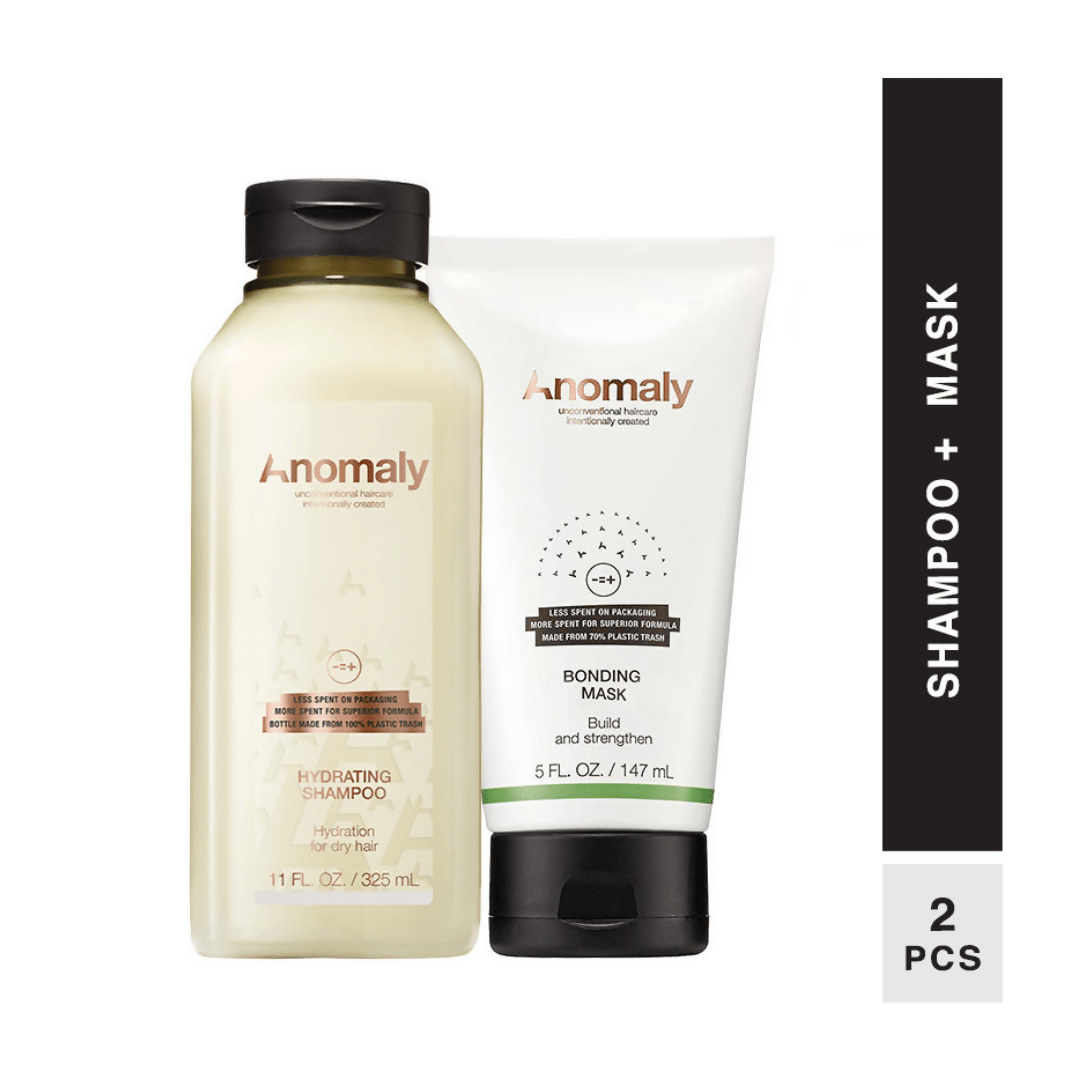 Anomaly by Priyanka Chopra Hydrating Shampoo With Bonding Mask Combo - Distacart
