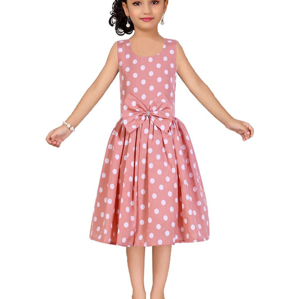 Asmaani Kids Party Wear Stylish Dresses, Perfect for Parties, Functions & Vacations - Peach - Distacart