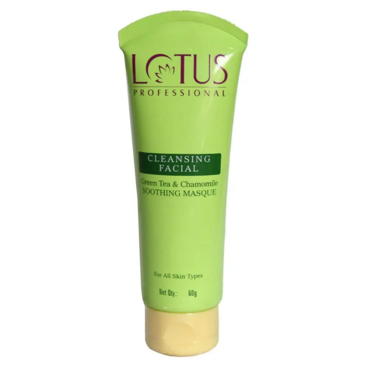 Lotus Professional Cleansing Facial Green Tea And Chamomile Soothing Mask - Distacart
