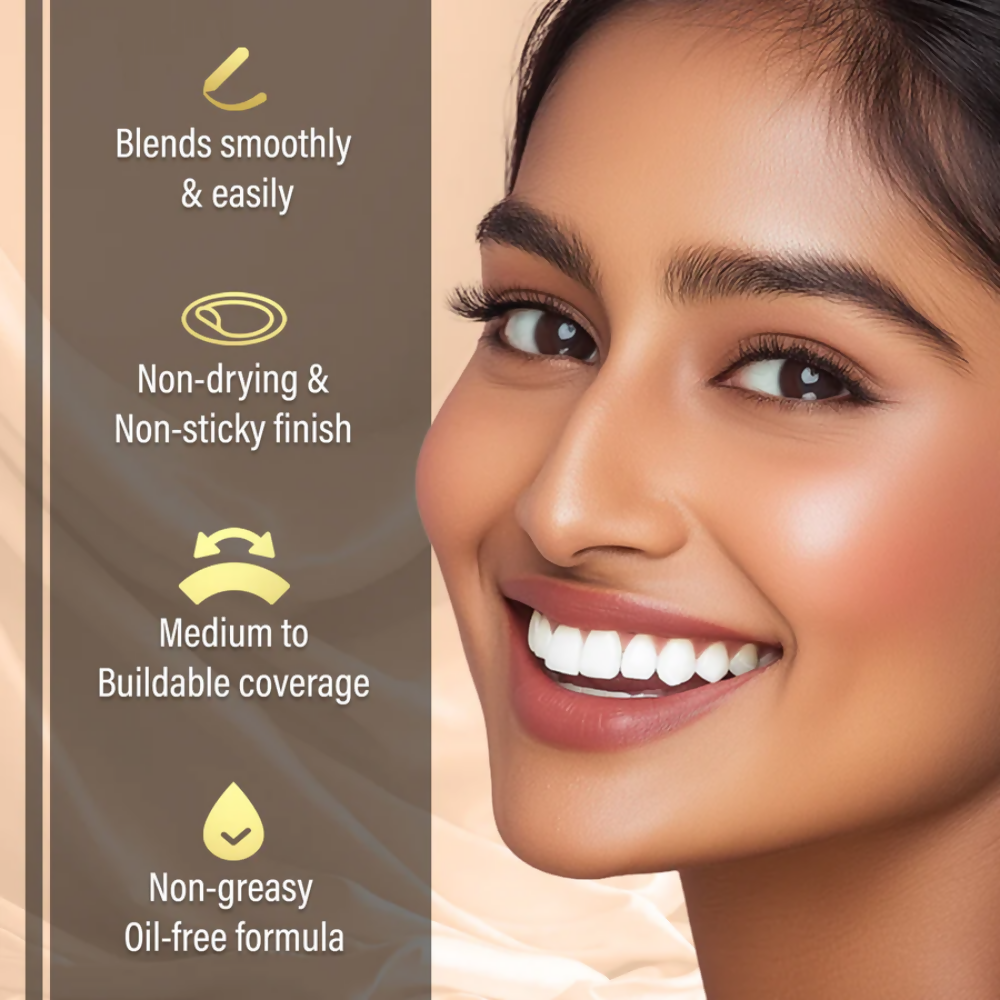 Faces Canada All Day Hydra Matte Mini Foundation - Rose Ivory 011 - Distacart