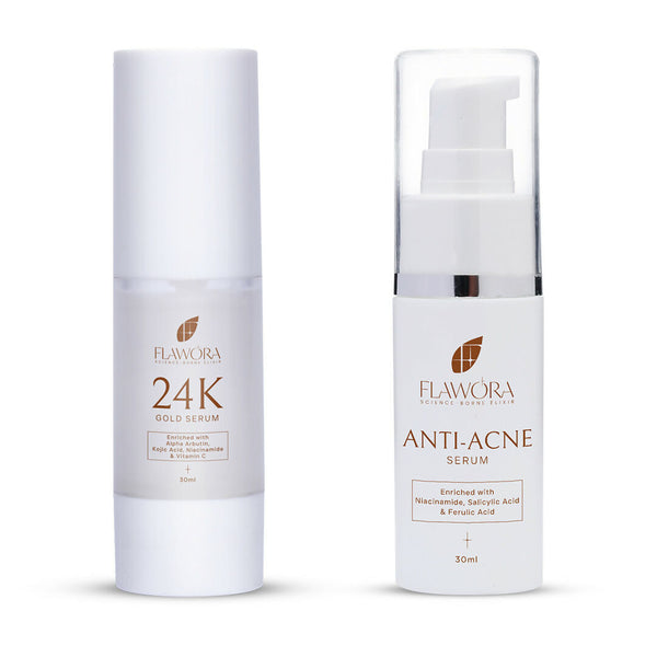 24k Gold & Anti Acne Serum COMBO