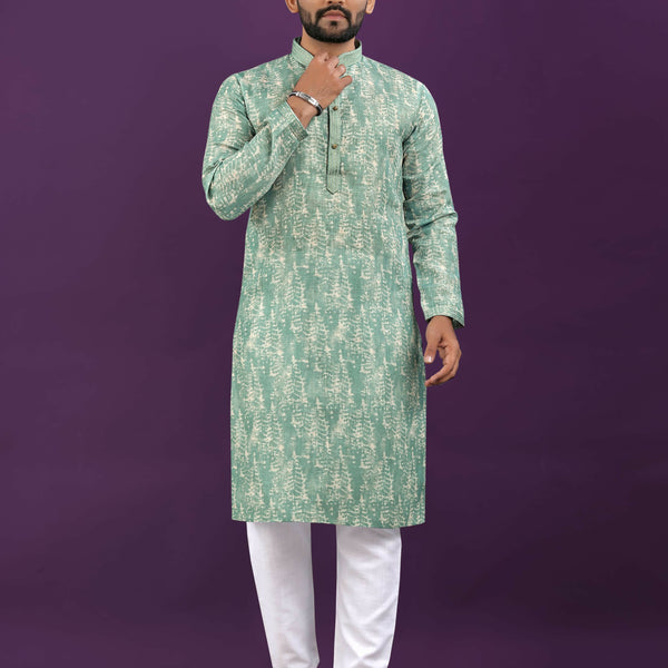 Anaita Sea Green Digital Print Kurta - Distacart