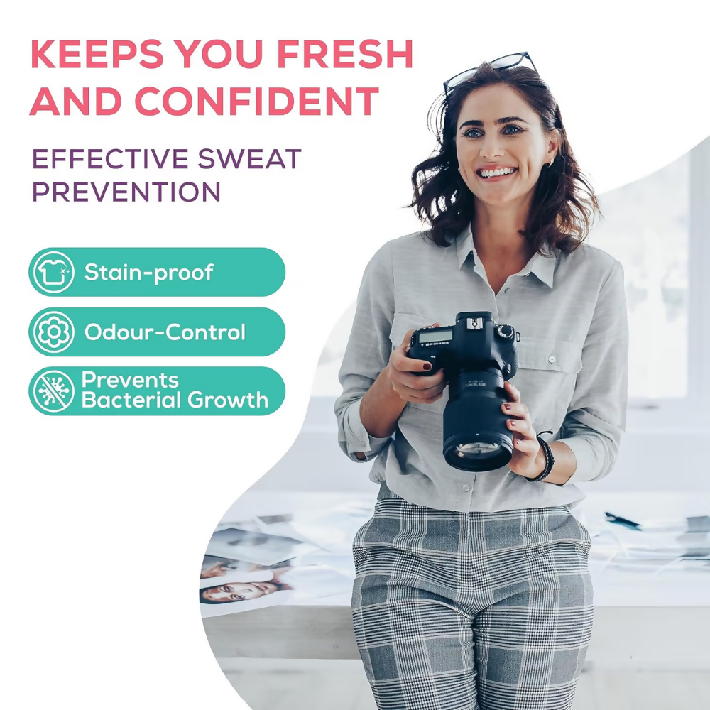 Bronson Professional Underarm Sweat Pads Disposable Prevent Stains & Absorb Sweat - Dista