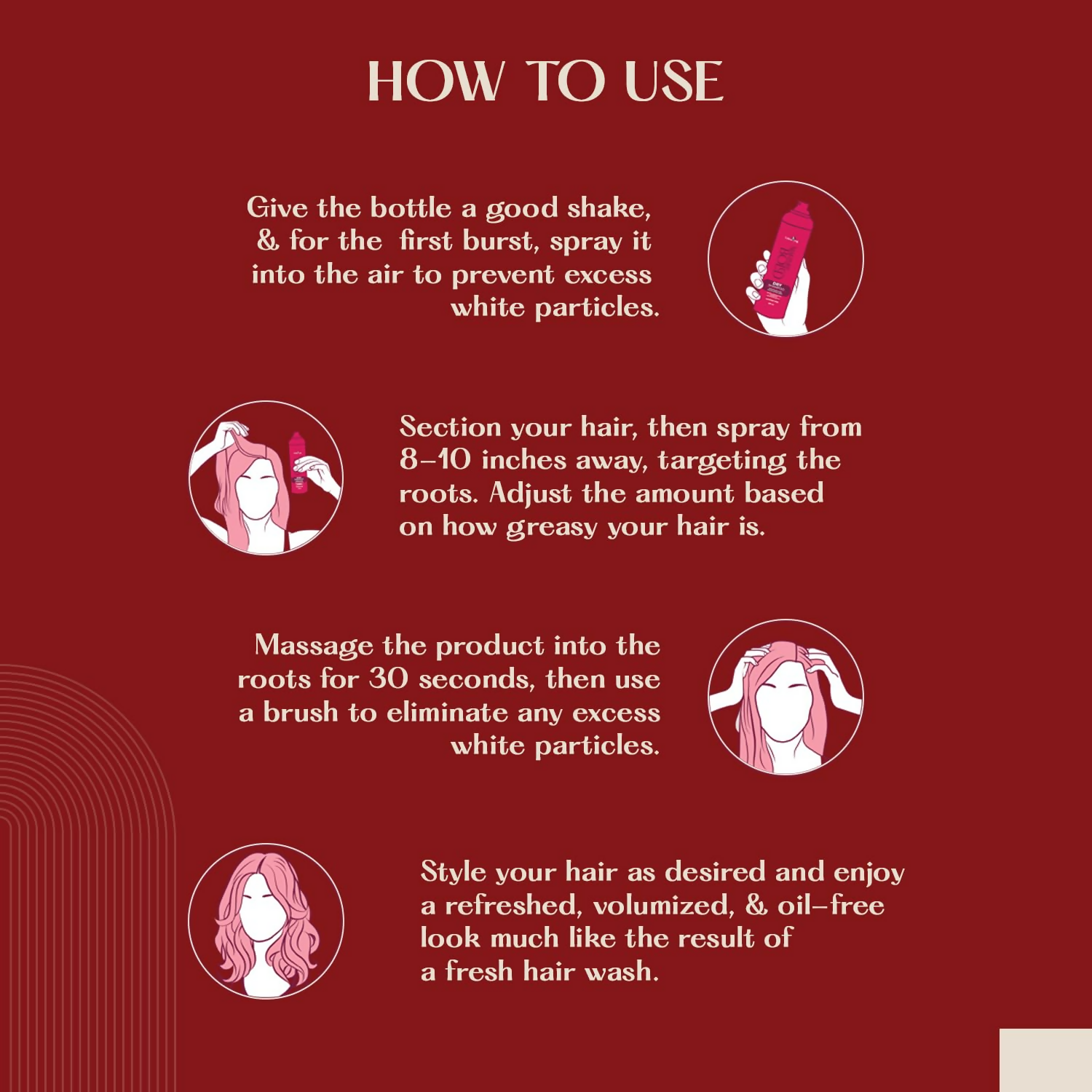 Urban Yog Makemeebold Dry Shampoo Spray For Women