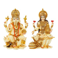 Thumbnail for Mukundra Art N Craft 7 Goddess Lakshmi Ganesha Statue - Distacart