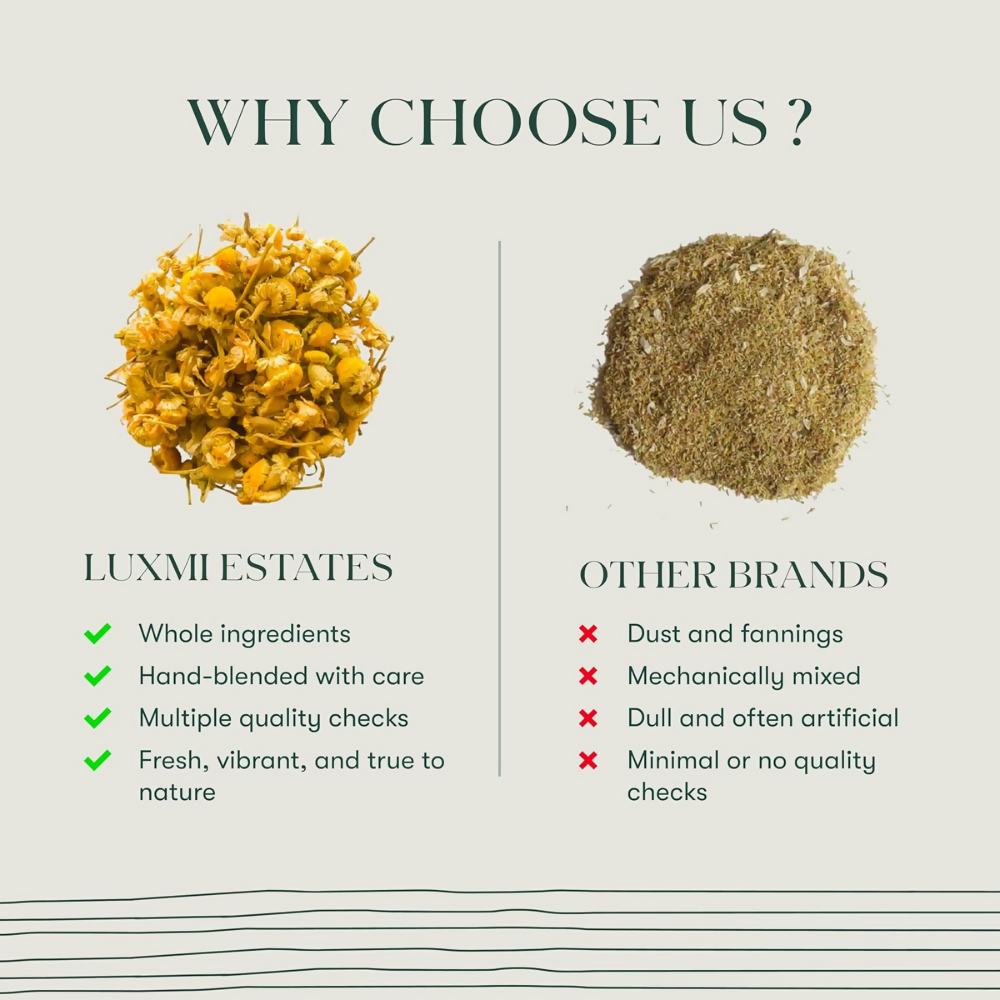 Luxmi Estates Organic Chamomile Herbal Infusion - Dista