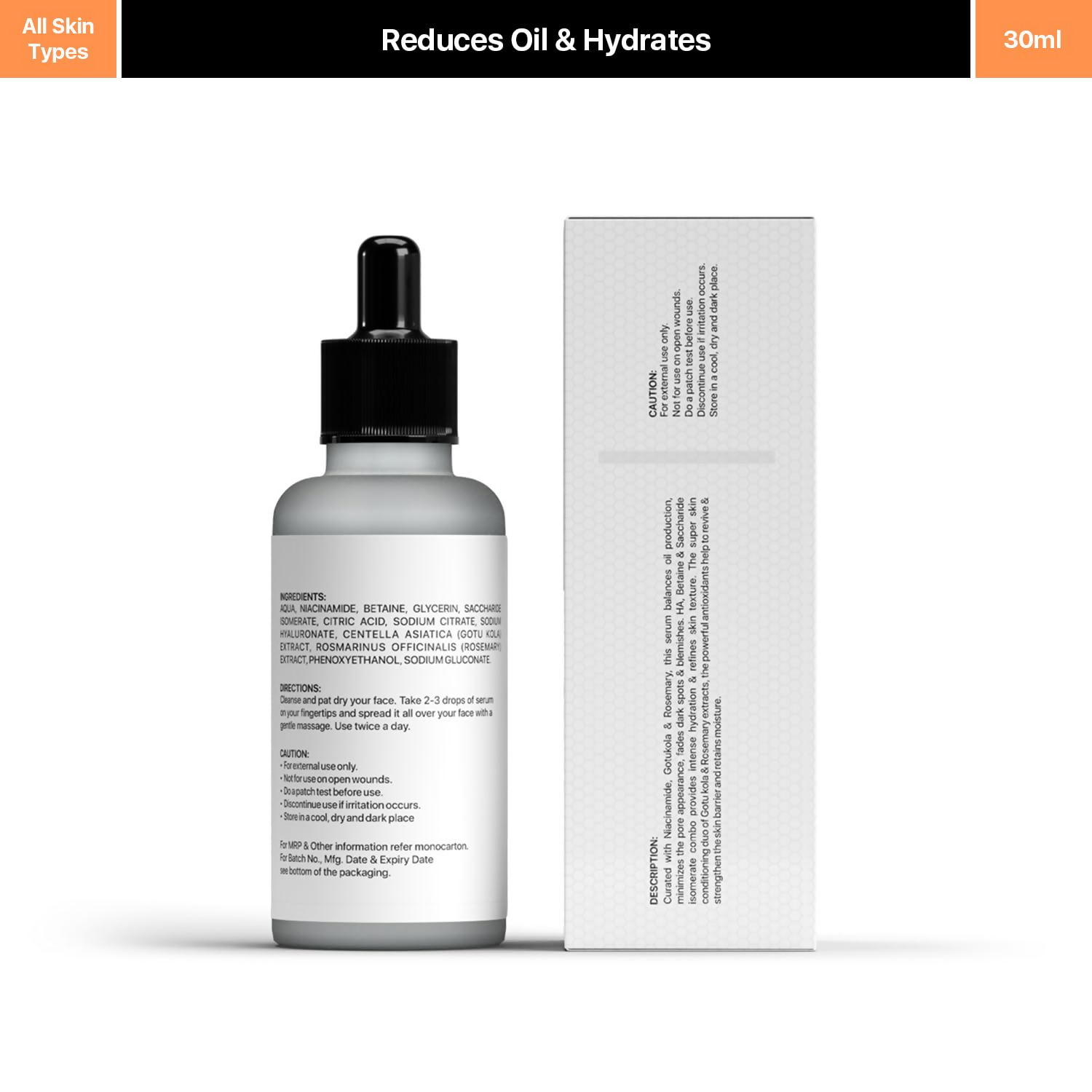 Underated 5% Niacinamide & 3% Betaine Serum - Distacart