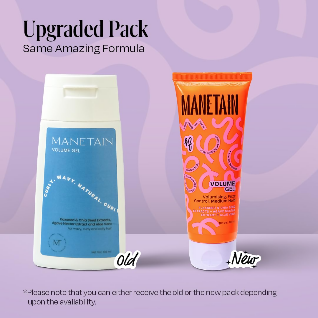 Manetain Volume Gel - Volume Boost with Smooth & Shiny Looking Hair - Distacart