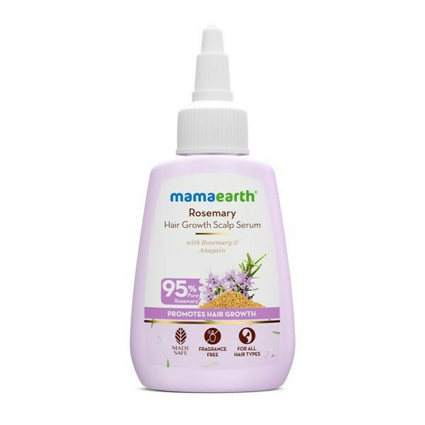 Mamaearth Rosemary Hair Growth Scalp Serum with 95% Pure Rosemary Oil - Distacart
