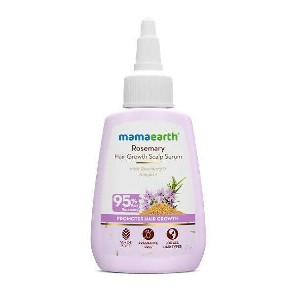 Mamaearth Rosemary Hair Growth Scalp Serum with 95% Pure Rosemary Oil - Distacart