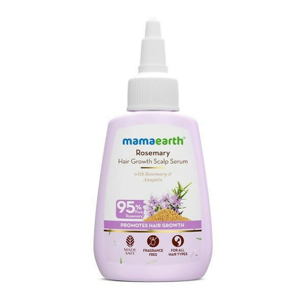 Mamaearth Rosemary Hair Growth Scalp Serum with 95% Pure Rosemary Oil - Distacart