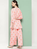 Thumbnail for Ahalyaa Women's Traditional Wear Co-ods - Pink - Distacart