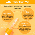 Thumbnail for Nykaa SkinRX 20% Vitamin C Face Serum - Distacart
