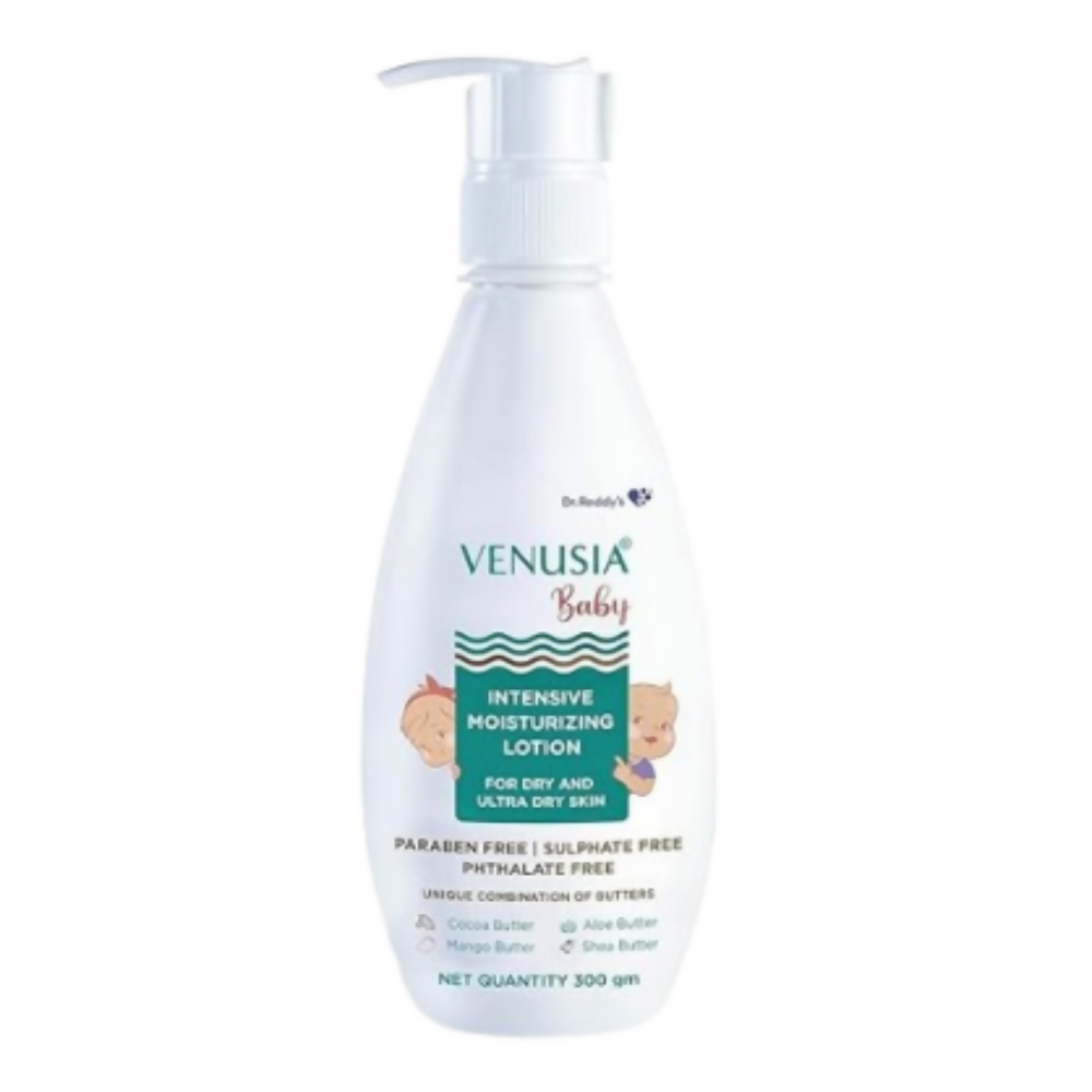 Dr. Reddy's Venusia Baby Intensive Moisturizing Lotion | For Dry & Ultra Dry Skin | Paraben, Sulphate & Phthalate-Free - Distacart