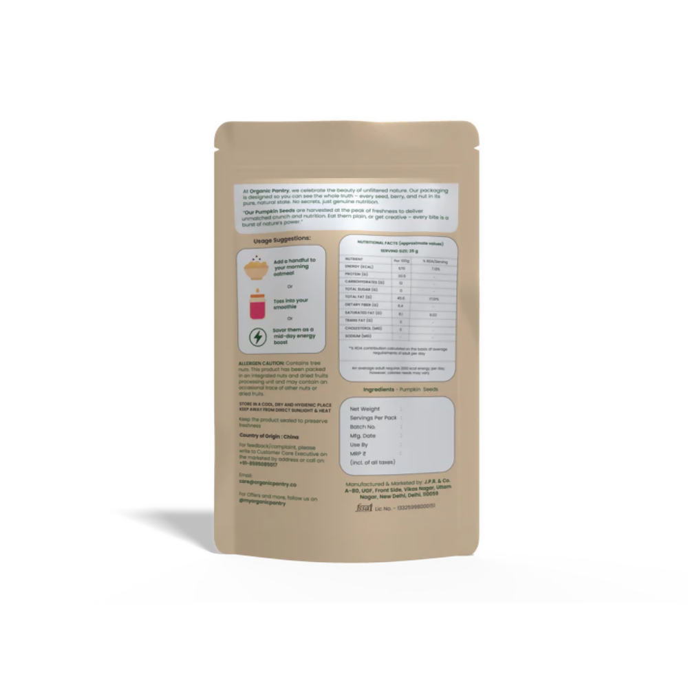 Organic Pantry Pumpkin Seeds - Distacart