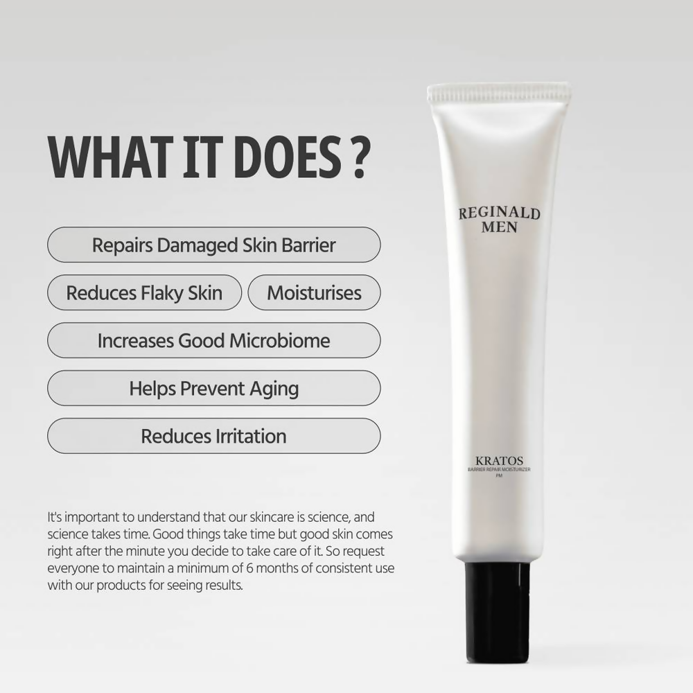 Reginald Men Gel Kratos Strengthening Moisturizer