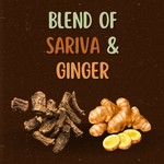 Thumbnail for Satvi Wellness Sariva Ginger Herbal Infusion Mix In Indvidual Packets | Herbal Tea Sache