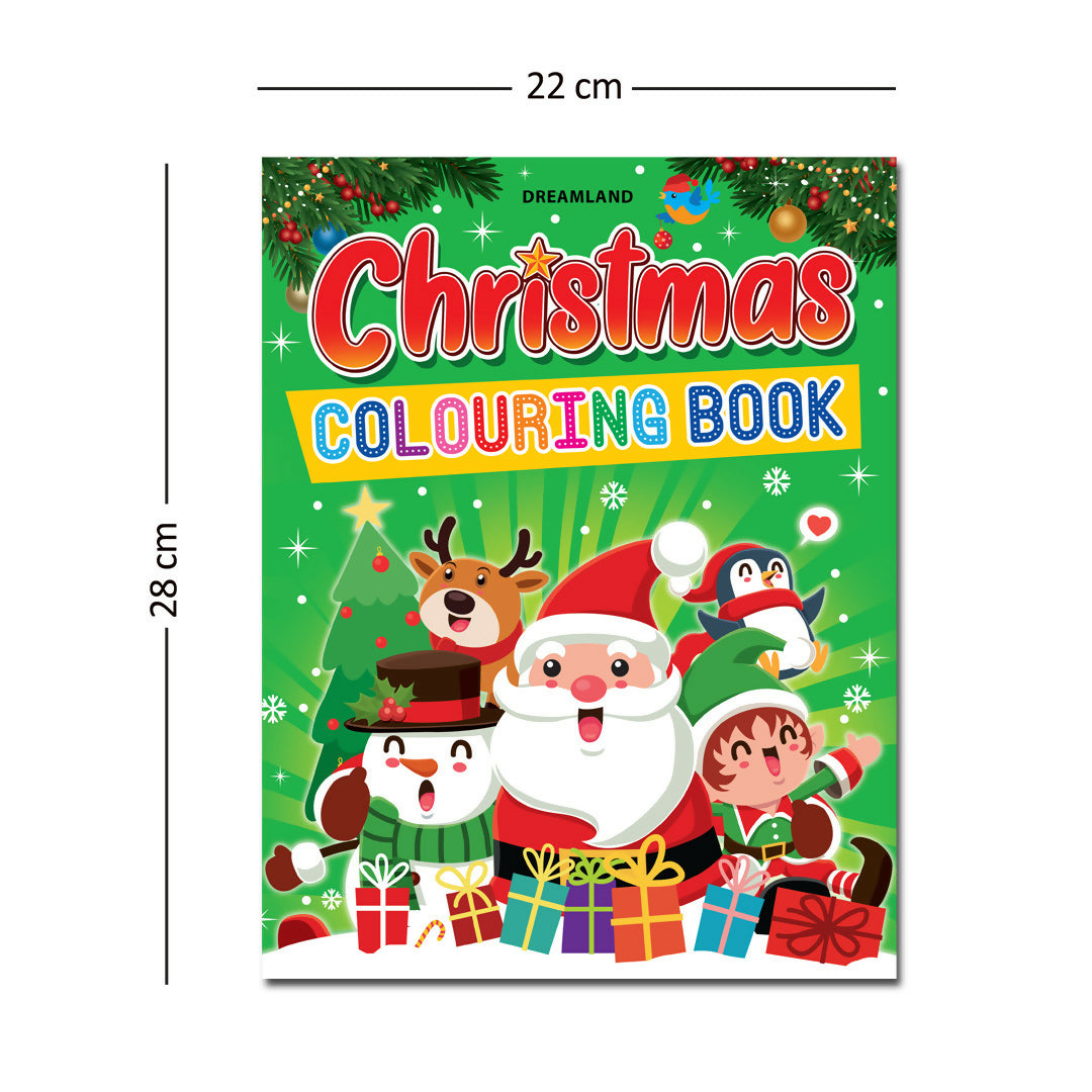 Dreamland Christmas Colouring Book for Kids Ages 4-8 Years