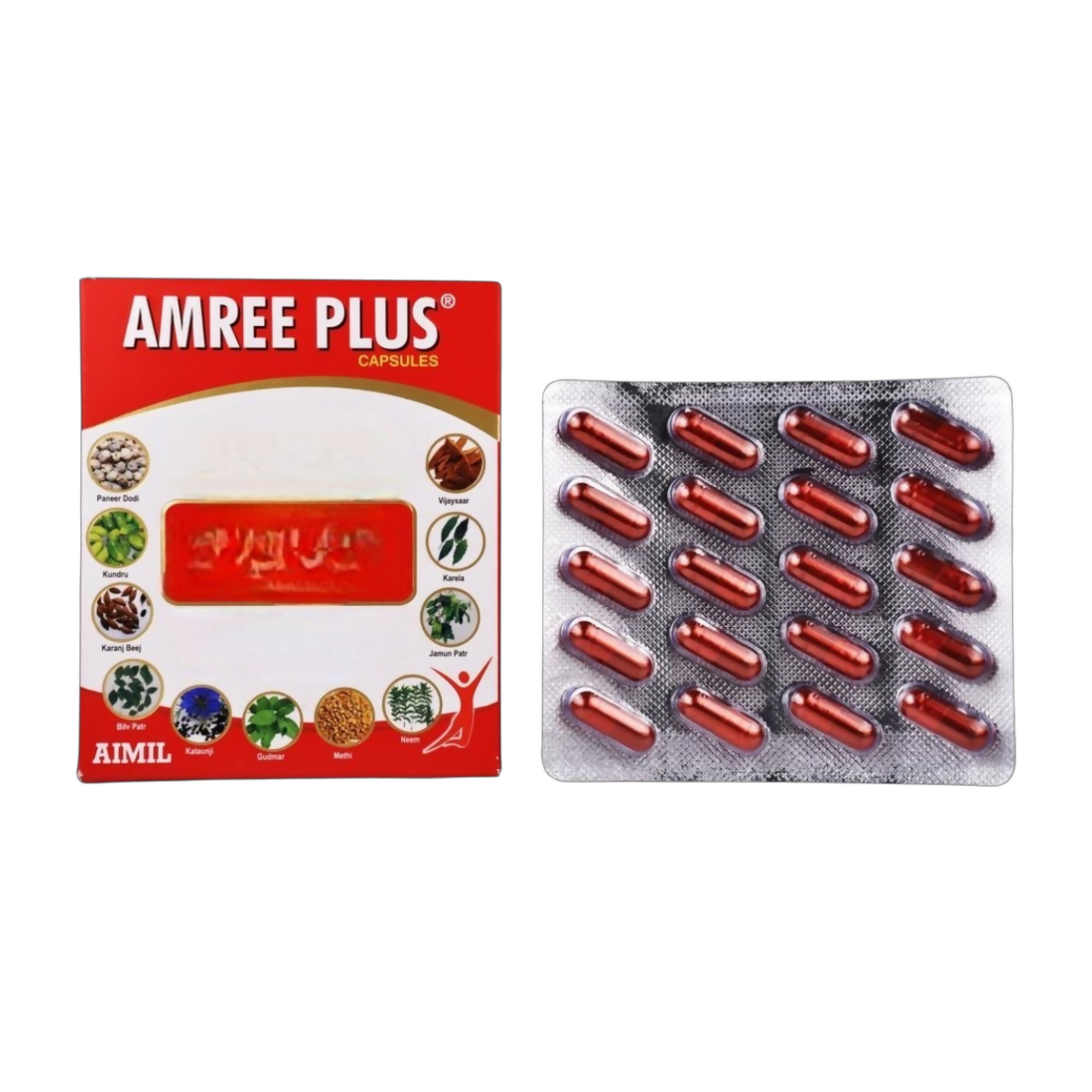 Aimil Amree Plus Capsules - Dista