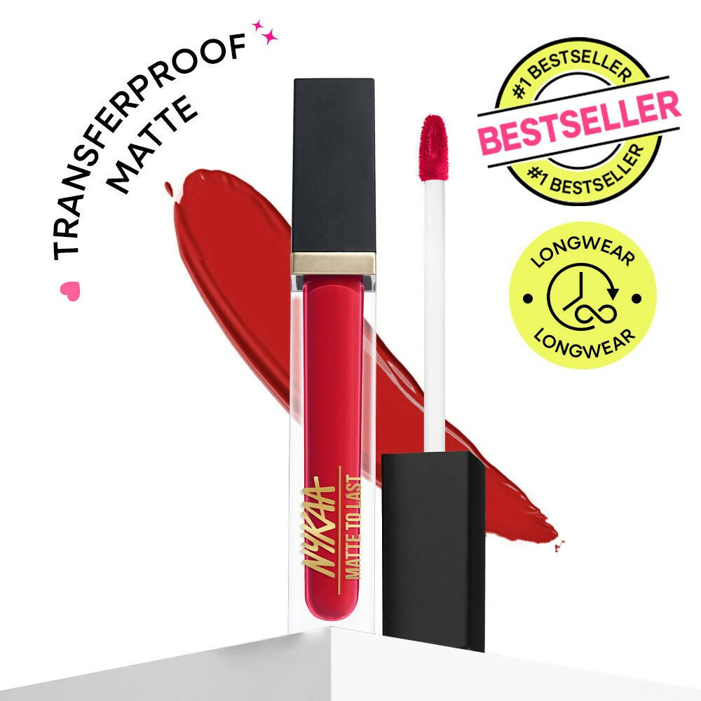 Nykaa Matte To Last ! Transferproof Liquid Lipstick - MumTaj-13 - Dista